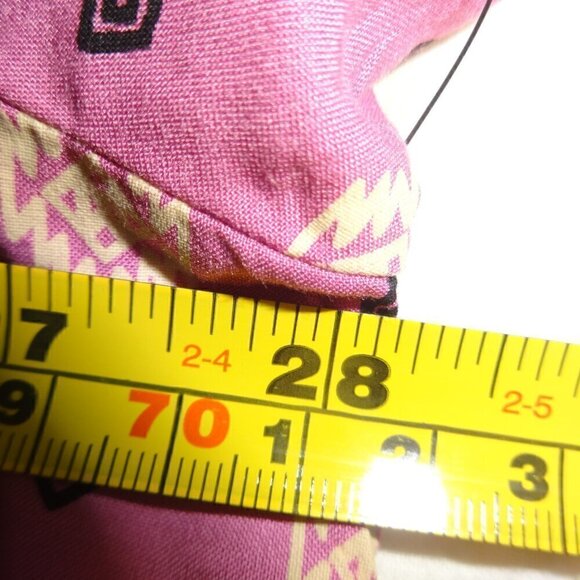 Wrangle Retro brand top size XXL, rayon, pink with cream print design, NWT, soft - Picture 9 of 16